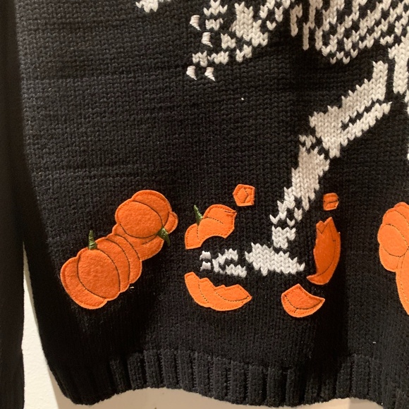 🎃sz5 DINO STOMP Cotton NWT SWEATER - Picture 3 of 7